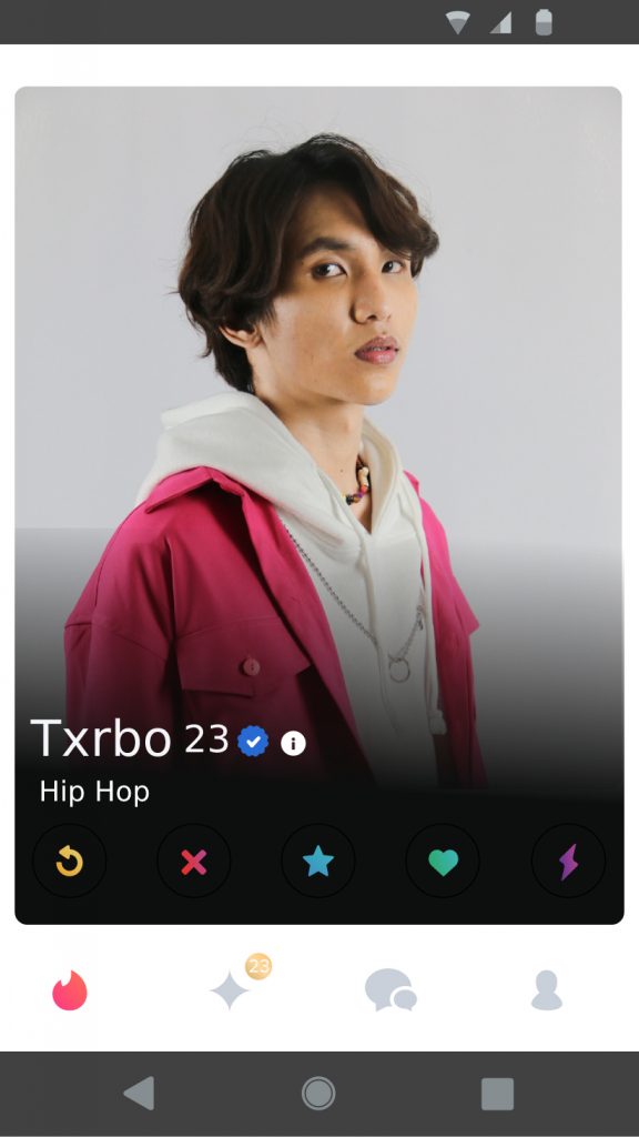 Txrbo Tinder Profile 2