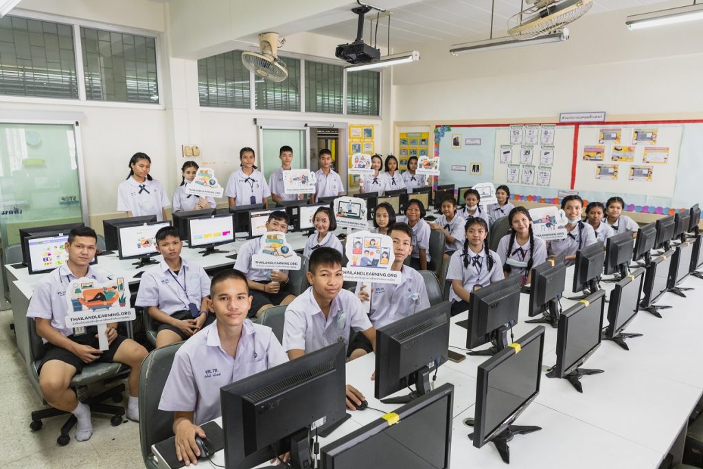 แนะนำโครงการ Thailand Learning ที่โรงเรียนวัดไทร ถาวรพรหมานุกุล เขตจอมทอง กทม.002
