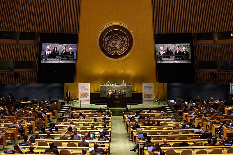 ภาพ 1 aespa ที่การประชุม UN 2022 HLPE