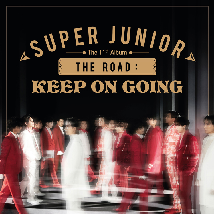 ภาพปกอัลบั้ม SUPER JUNIOR 11th album Vol.1 The Road Keep on Going 1