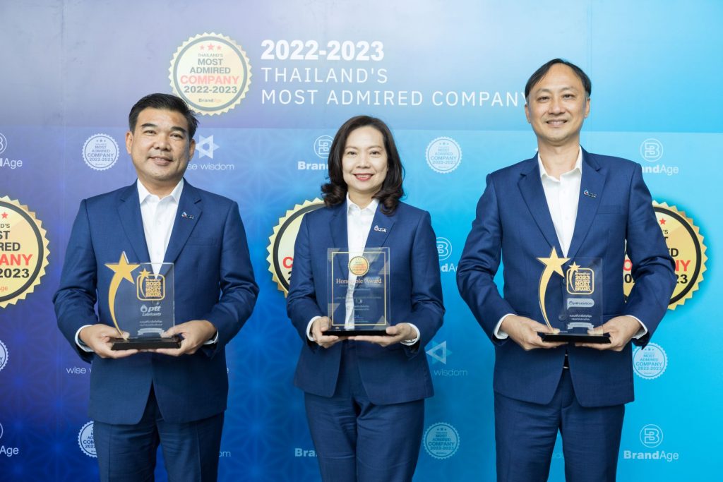 PTT Lubricants คว้ารางวัล 2022 2023 Most Admired Company และ 2023 Thailands Most Admired Brand 4
