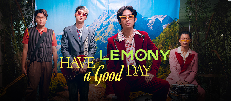 HAVE A GOOD DAY COVER LEMONY
