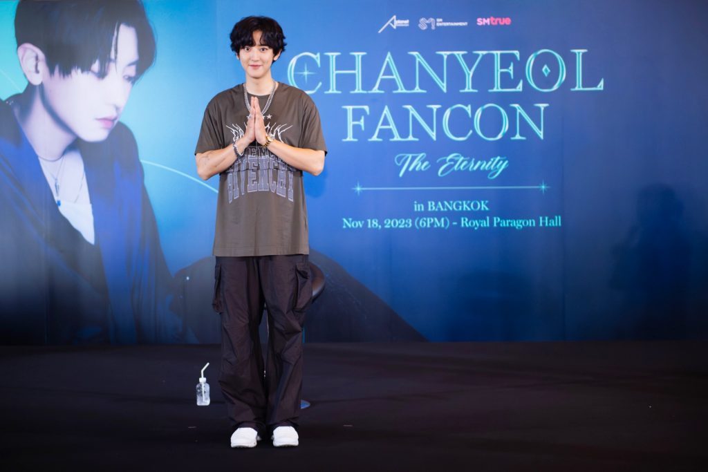 CHANYEOL ภาพที่ 1 งานแถลงข่าว CHANYEOL FANCON TOUR THE ETERNITY in BANGKOK